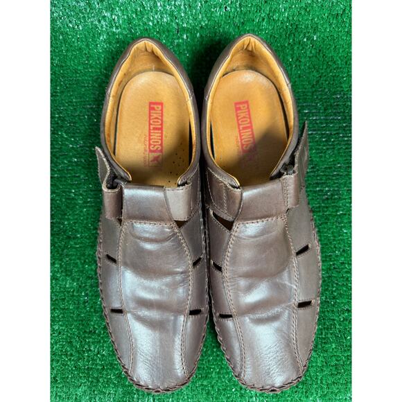 Pikolinos Men’s Brown Leather Casual Comfort Shoes Size US 10.5 \\ 44 EU main image 11